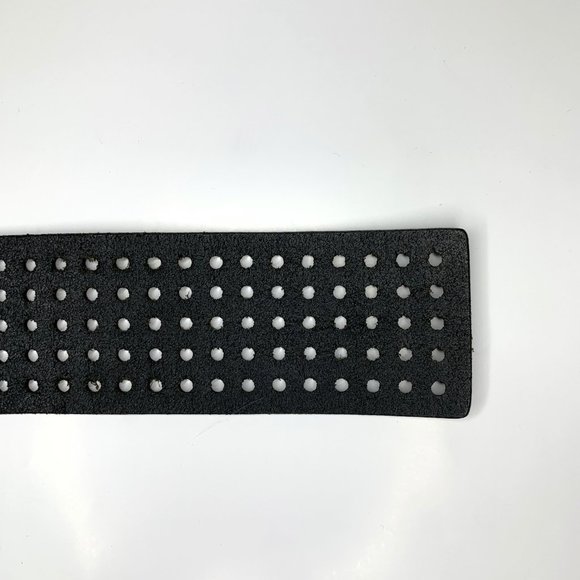 YSL Wide Rectangle Buckle Leather Corset Belt 34 - Picture 10 of 10